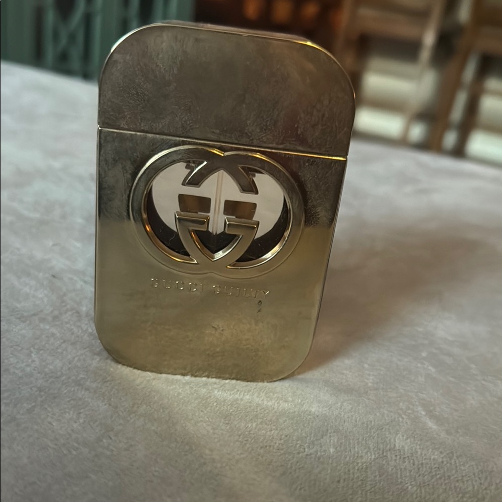 Gucci Gold Fragrance Bottle